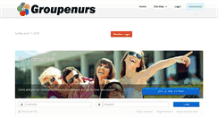 Desktop Screenshot of groupenurs.com